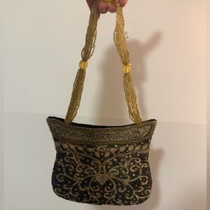 Vintage Japanese beaded bag